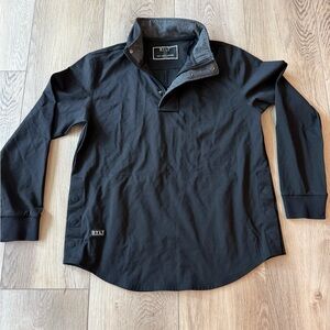 BYLT Basics Black Zip Up Sweater